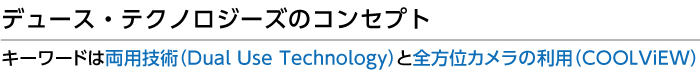 デュース・テクノロジーズのコンセプト